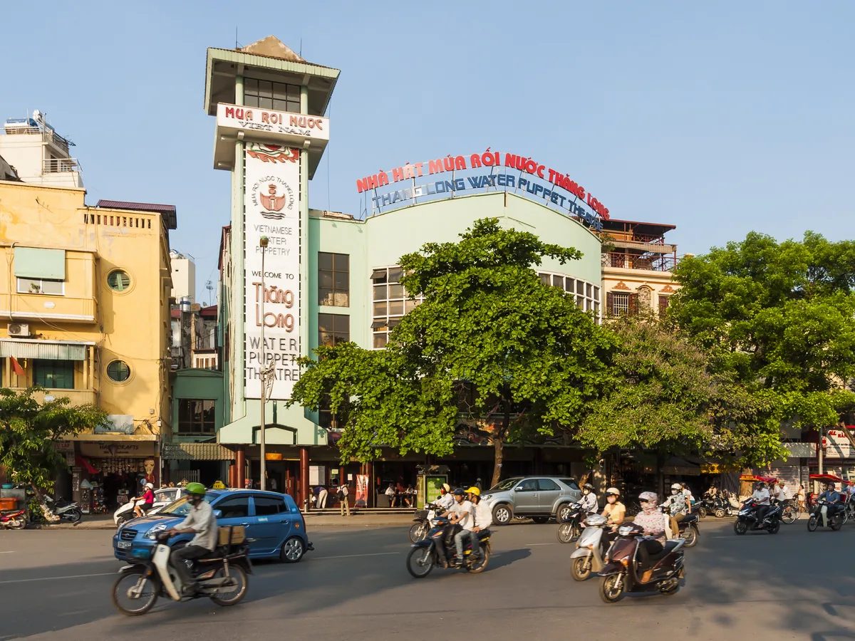 The Thang Long Water Puppet Theatre in Hanoi